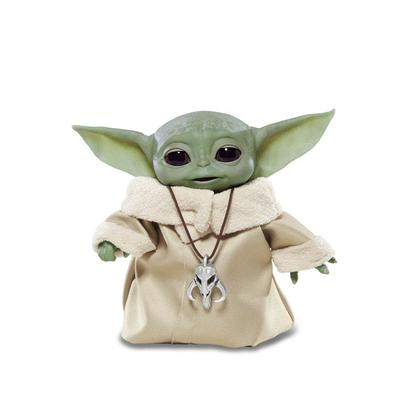 Hasbro Звездные войны Малыш Аниматронная версия Игрушка Мандалорец с питанием, более 25 звуков и движений, для детей от 4 лет, F1119, Аутентичный