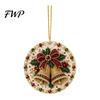 Decorative Acrylic Piece Christmas Hanging Ornament, Double Side Printed Ornament Holiday Tree Decor Pendant, Festive Home Decoration Decorations