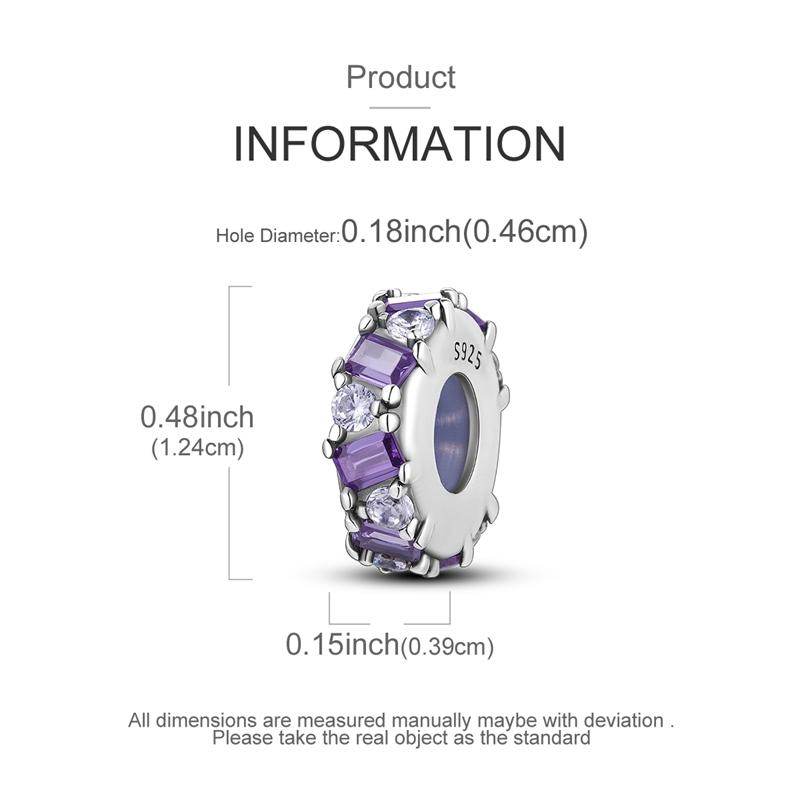 Оригинальные Шармы Бусины Медные Клипсы Шармы Циркон Силиконовые Разделительные Бусины Подходят для Оригинального Браслета DIY Шарм Женские Украшения