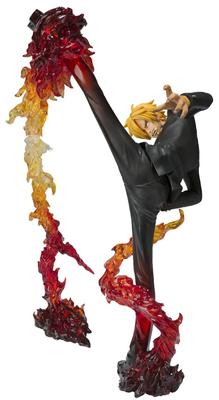 TAMASHII NATIONS Figuarts ZERO Sanji Style Legs Garyu Tenten Jump Flamberge -Battle Ver.Demon Shot-(Дьявольский выстрел)