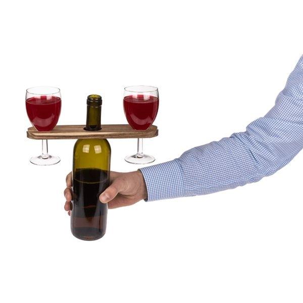 Держатель для винных бутылок и подставка для винных бутылок для бокалов