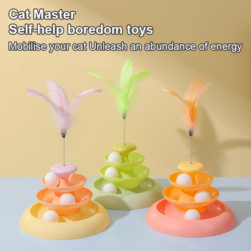 Игрушки для кошек Карусель Мяч Дразнящий кошачий ...
