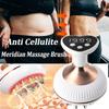 Eletric Anti Cellulite Massager Meridian Massage Brush Body Massage Lymphatic Drainage Microcurrent Heating Scraper Guasha Shape