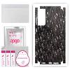 apgo Защитная наклейка для задней и боковых сторон, совместимая с Samsung Galaxy S21 FE 5G, пленка для полного обертывания, фольга, винил - узор Carbon Black Pixel