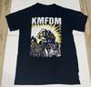 Винтажная футболка KMFDM Североамериканский тур 2011 Черная Все размеры Унисекс HRS30 Унисекс Футболка
