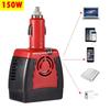150 Вт Автомобильный инверторный разъем Автомобильное зарядное устройство USB 12 В постоянного тока в 220 В переменного тока Адаптер преобразователя Автомобильные преобразователи