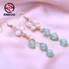 Tassel Drop Earrings For Women Fashion Natural Freshwater Pearl Earrings Jewerly For Wedding Party Gifts