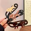 Новые корейские заколки для волос с закручиванием, мультяшные заколки для волос с кошкой, шпилька для волос для женщин, девушек, винтажная заколка для волос, элегантные аксессуары для волос