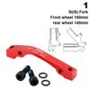 Multicolor Disc Brake Caliper Mount Adapter Bicycle Accessories  140mm 160mm 180mm 203mm