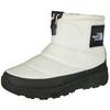 Nuptse Bootie WP Logo Gardenia Size 10 Short, White/TNF Black,