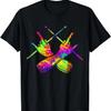 Drummer Drum Sticks Rock & Roll Hand Horns Kids Boys T-Shirt