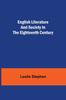 Книга English Literature and Society In the Eighteenth Century