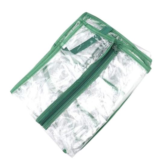 143x143x195CM Green House PE Cover Waterproof Replacement Cover with Door Thermal Insulation & Rainproof Greenhouses Transparent Cover Green Supplies
