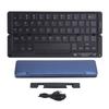Складная Bluetooth-клавиатура 58 клавиш Тихая из алюминиевого сплава Легкая Портативная Перезаряжаемая клавиатура