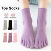 Women Five-finger Socks Breathable Keep Warm Ventilation Anti-skid Women Socks for Sports