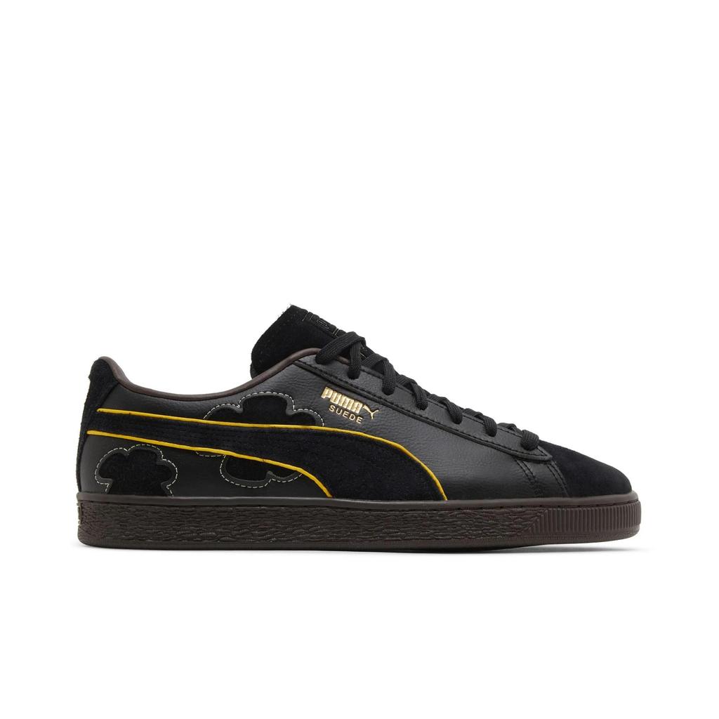 Puma Suede 'Blackbeard' (Unisex) Black / Dark Chocolate Skate Shoes 396525 01