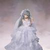Свадебное платье эльфа чистого белого цвета Вер. Фигурка бисёдзё, 25 см в высоту, ПВХ и АБС, Предварительно окрашенная, Готовая фигурка