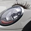 1 пара 3D очаровательные ресницы автомобильные наклейки поддельные ресницы автомобильные фары забавные наклейки