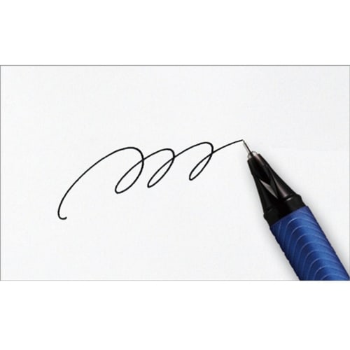 Pentel Ballpoint Pen Gel Ink Energel Euro 0.5mm Blue Axis BLN25-A Black