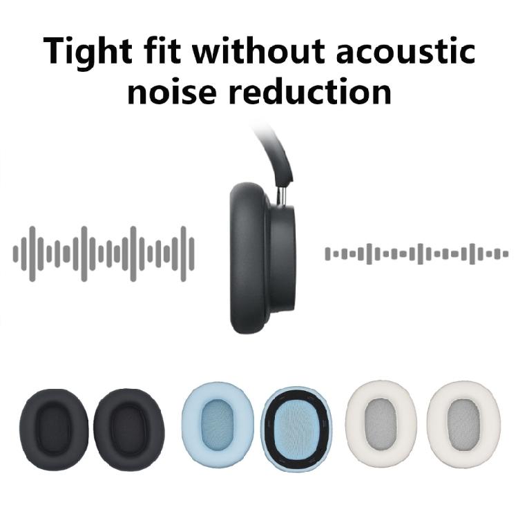 1 пара сменных амбушюр для накладных Bluetooth-наушников W830NB, амбушюры из мягкой кожи, поролоновая накладка