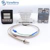 Digital PID Temperature Controller Rex-C100 output SSR-DA40 Relay thermostat K type Probe/heat sink 220V Temperature 0-400℃