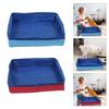 Foldable Pet Swimming Pool PVC Bath Tub For Dogs And Cats Perfect For Backyard Or Parks