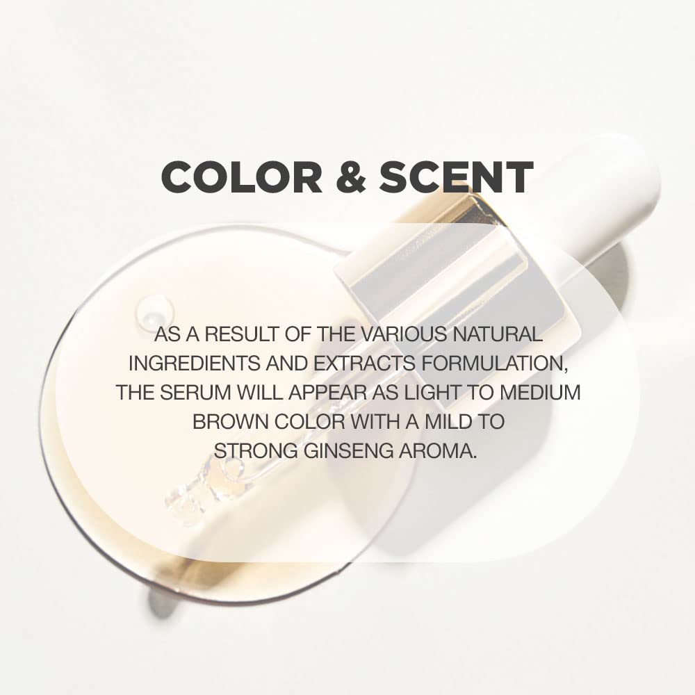 Сыворотка для сияния женьшеня | Женьшеневая сыворотка с 52,5% экстрактом корейского женьшеня 30 мл