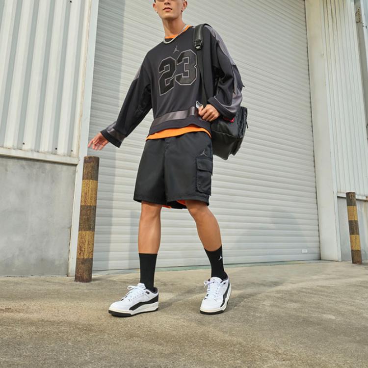 Jordan Мужская баскетбольная удобная простая футболка с длинным рукавом Мужские топы HV0110010