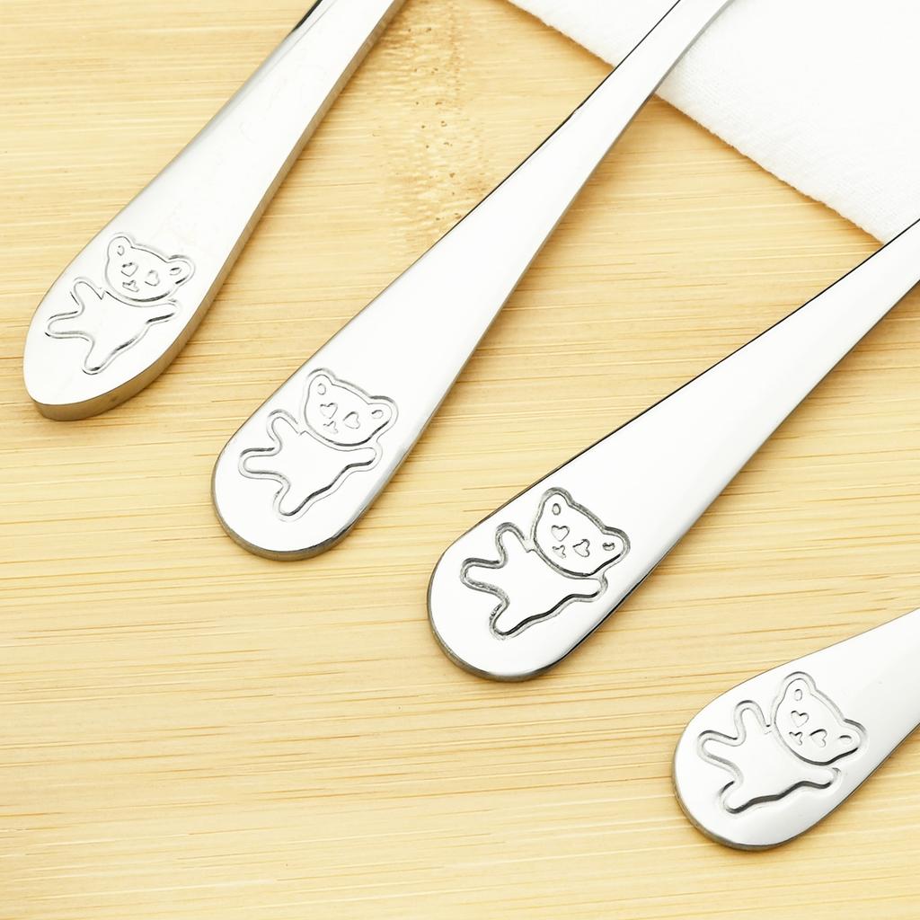 Набор столовых ложек, столовые приборы из нержавеющей стали, чайная ложка, десертная посуда для мороженого