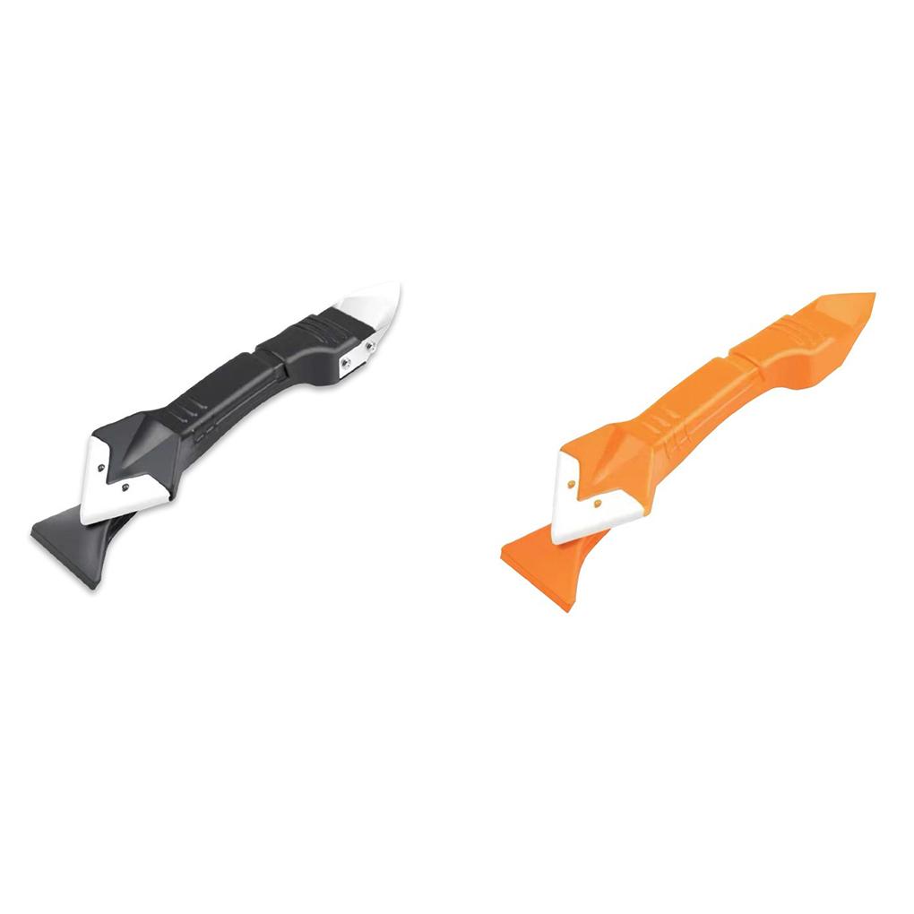 Multi-Functional Glass Glue Scraper Sealant Rubber Remover Beauty Seam Corner Burr Trimming Hand Tools Kit Set Accessories