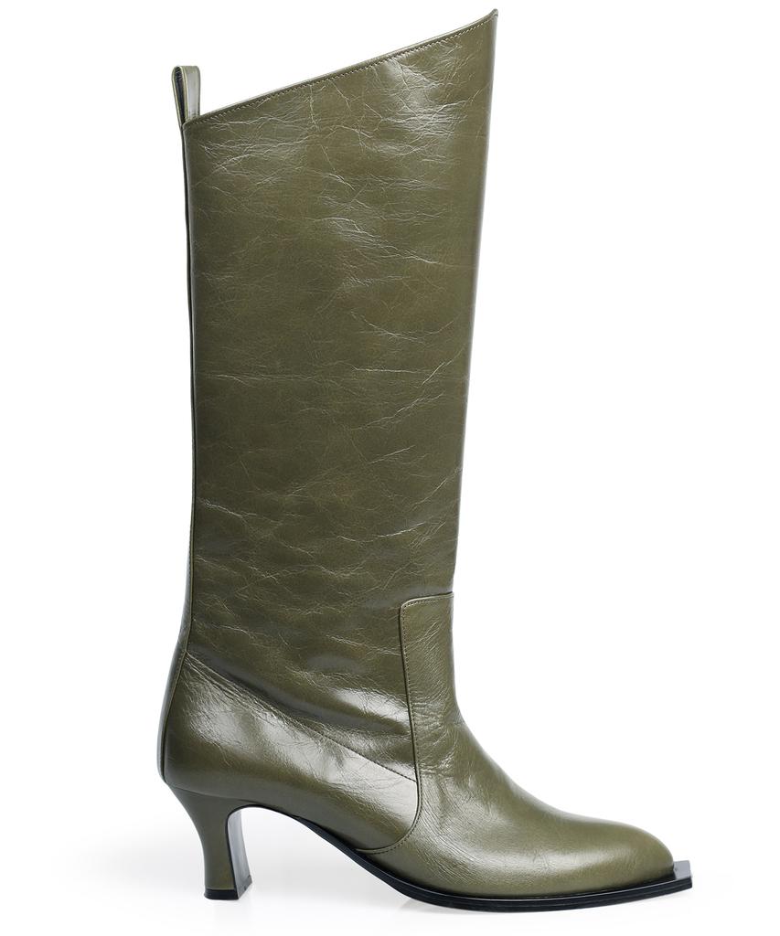 Pleiades Charlotte Boots - Olive