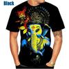Hindu God Of Wisdom Ganesha 3D Print T-Shirts Men Women Fashion Short Sleeve T Shirt Oversized Harajuku Tees Tops Kids Clothing