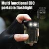 6 Modes Hat Clip Keychain Flashlight Rotatable Magnetic LED Emergency Light Portable Outdoor Camping Working Fishing Headlight