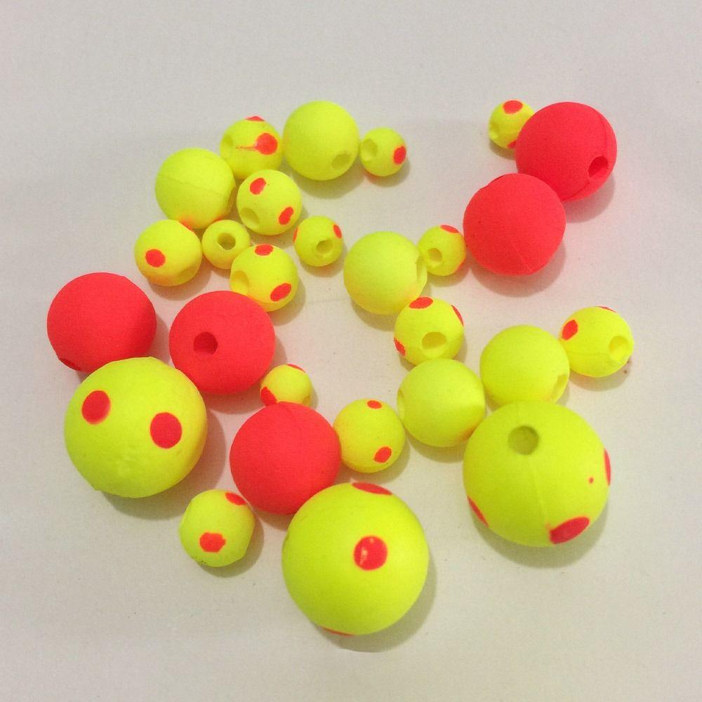 50 шт. 6-15 мм Пенопластовые поплавки Шарики Бобы Рыболовные Плавучие Прочные Рыболовные Поплавки Бусины Для Рыбалки на Открытом Воздухе