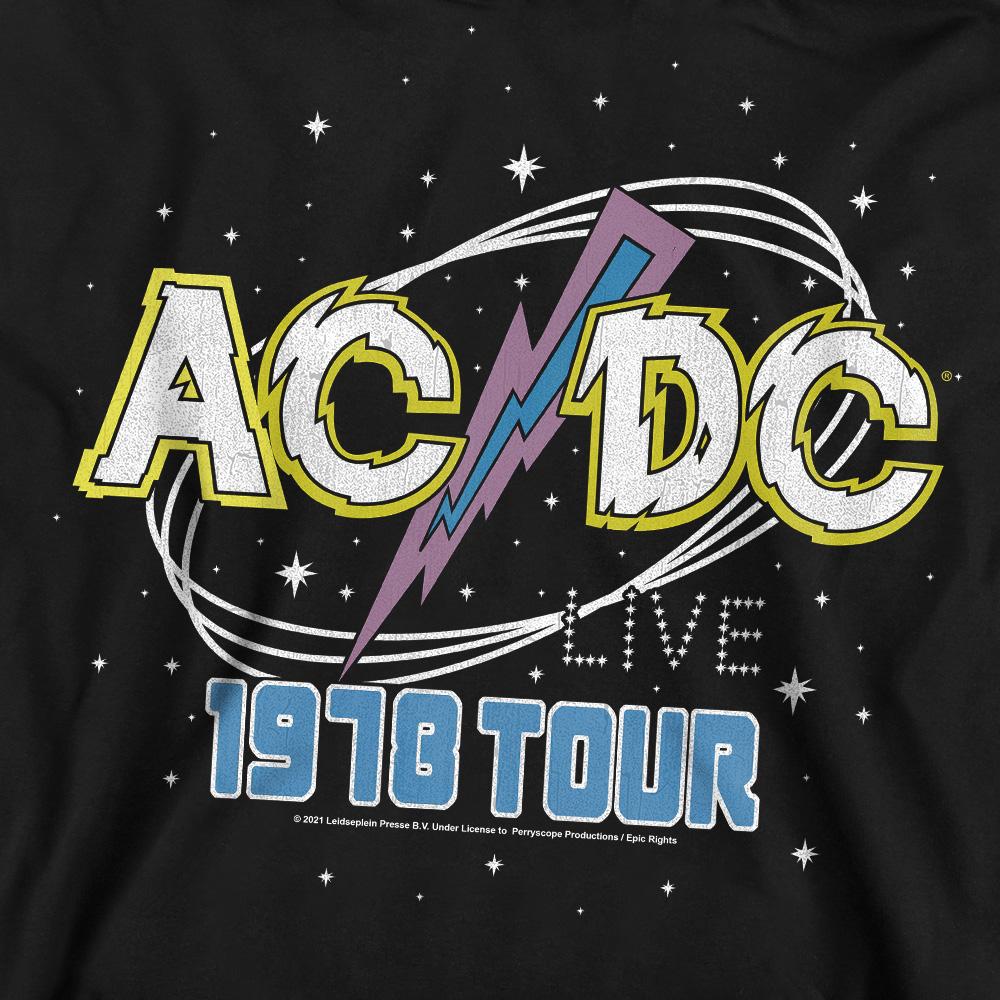 AC/DC Толстовка Live для взрослых унисекс