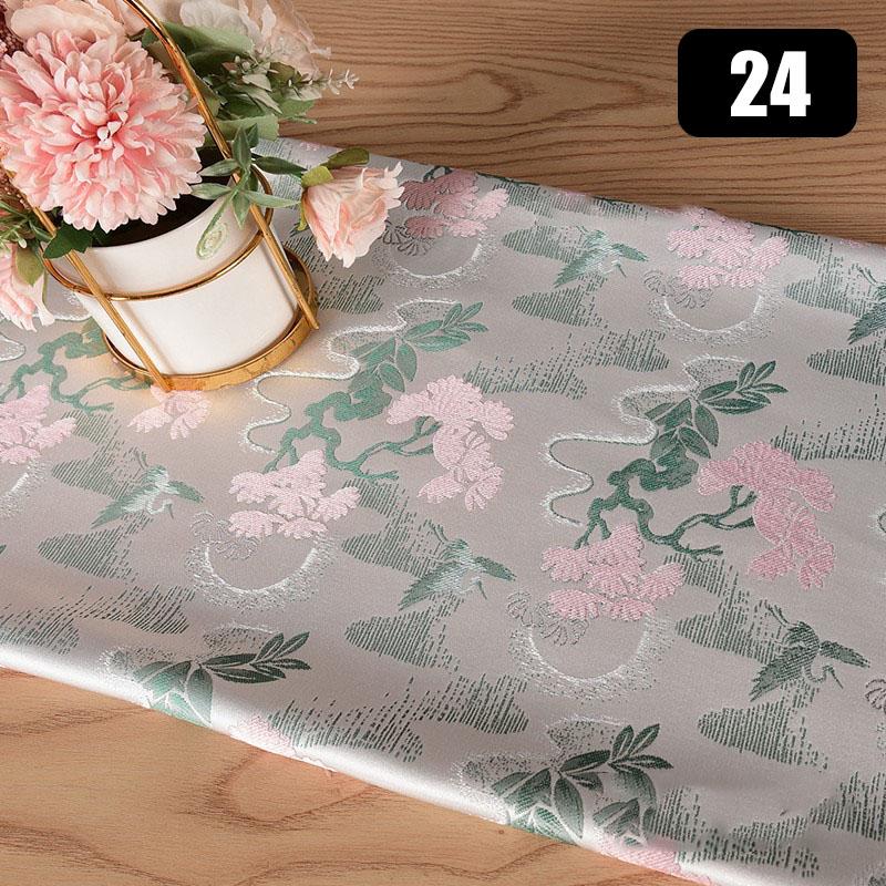 Роскошная высококачественная жаккардовая парчовая шелковая ткань для самостоятельного шитья чонсам ханьфу платье обивка одежды винтажная дизайнерская ткань