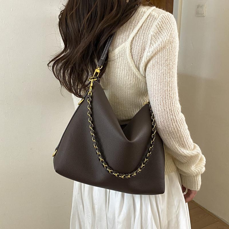Vintageinspired Pu Leather Crossbody Bag For Women With Zipper Closure And Inner Storage