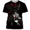 Anime Death Note 3d Printed T-shirt Men Women Fashion Casual Harajuku Style T Shirts Streetwear Hip Hop Clothes  T-shirt