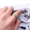 Vintage Adjustable Open Gothic Fashion Jewelry Flower Ring Daisy Rings Wedding Rings For Women