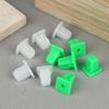 50Pcs Square Auto Fasteners Auto Bumper Clips For Car Bumpers Push Engine Cover Fender Car Door Trim Panel Clips