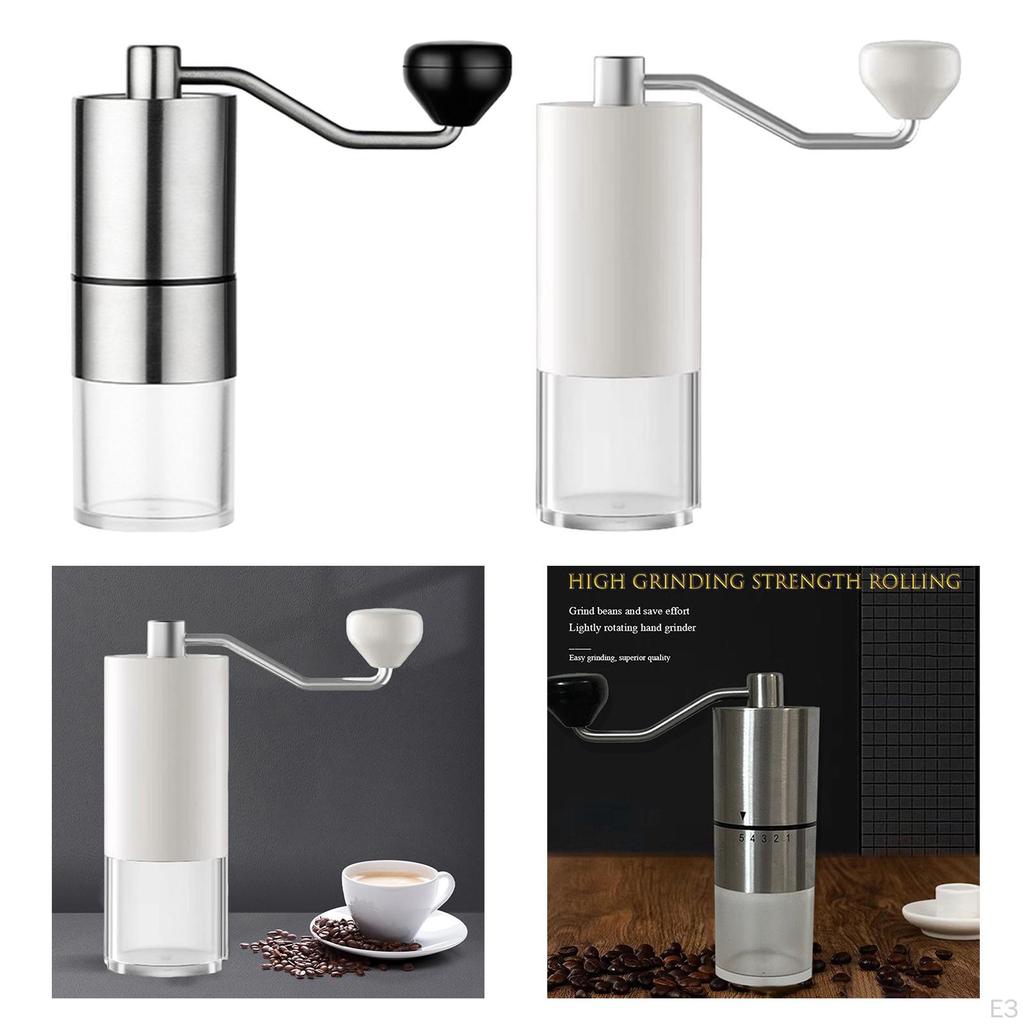 Коническая мельница для помола кофе, ручная кофемолка для использования на открытом воздухе