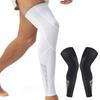 1 пара спортивных компрессионных наколенников - Компрессионный рукав для всей ноги для мужчин и женщин, УФ-рукава для ног - Велосипедные гетры