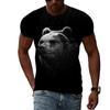 Summer Fashion Animal Bear Graphic T Shirts For Men Casual 3D Print Tee Hip Hop Harajuku Personality Round Neck Short Sleeve Top