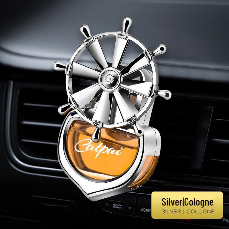 Автомобильный аромадиффузор вращающаяся вертушка на воздуховод