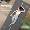 Li-Ning Yoga Mat for Men, Thickened Fitness Mat, Aerobic Exercise Shock-Absorbing Mat, Sports Mat, Large Size, Widened Non-Slip Floor Mat