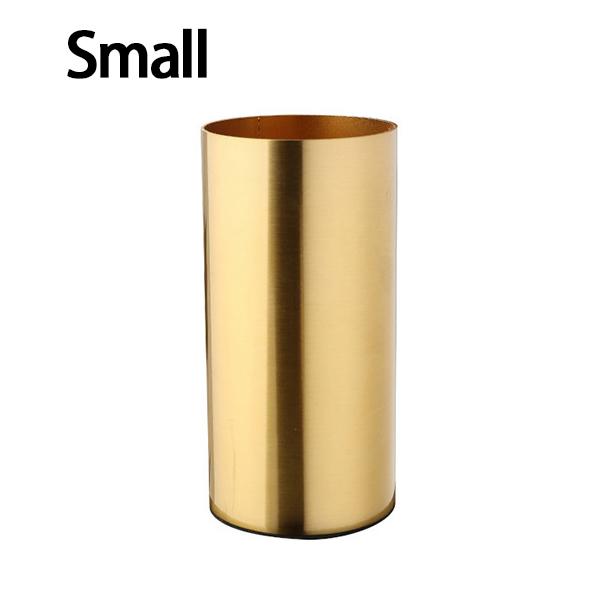 Современная простая прямая ваза для гостиной, настольный цветочный аппарат, гальванический металлический цветок, золотые скандинавские украшения, украшения