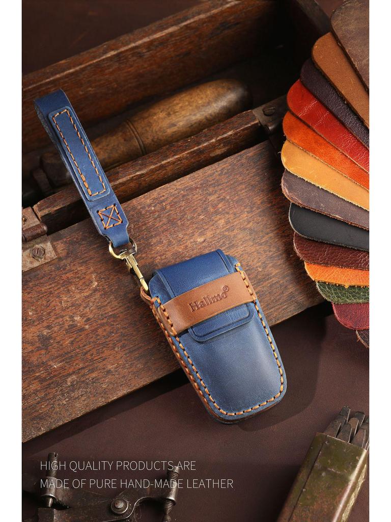 High-End Leather Key Cover for BMW 3/5 Series & X1/X3/X5