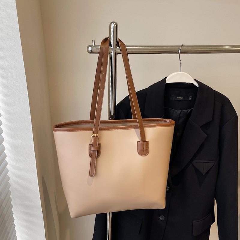 Stylish Pu Tote Bag For Women With Large Capacity Ideal For College Students And Commuters