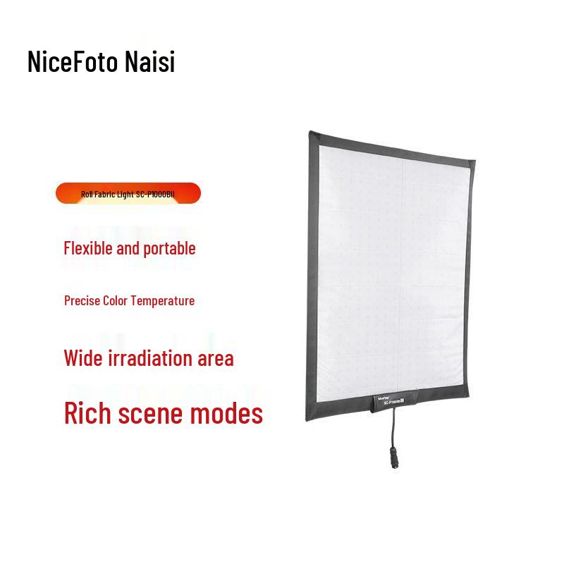 7NICE SC-P1000B Гибкий сворачиваемый свет для кино-, ТВ-вещания и фотографии