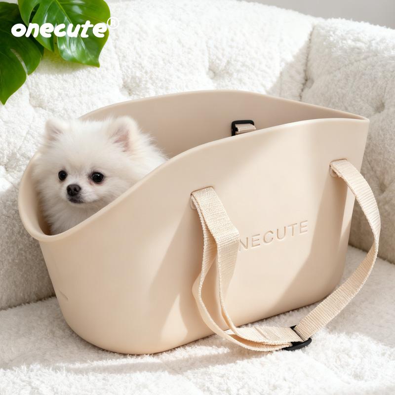 EVA Pet Carrier Bag Waterproof Breathable Dog Cat Shoulder Backpack Lightweight Portable Small Animal Travel Carrier for Outdoor
